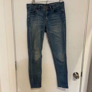 Madewell skinny skinny ankle jean size 26